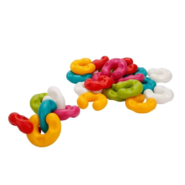 Nessiworld  Renkli Halkalar 24 Parça - Resim 3