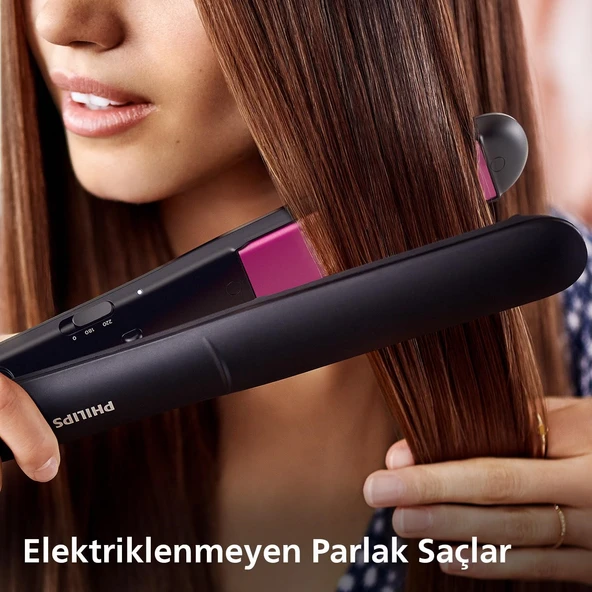 Philips BHS375/00 Essential ThermoProtect Keratin Katkılı Seramik Saç Düzleştirici - 2