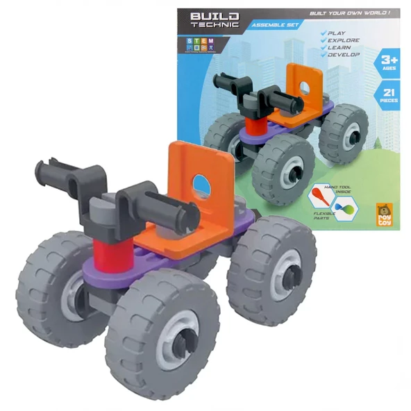 Nessiworld  Build Technic Yap Boz Araçlar 4100101-2 - Resim 3