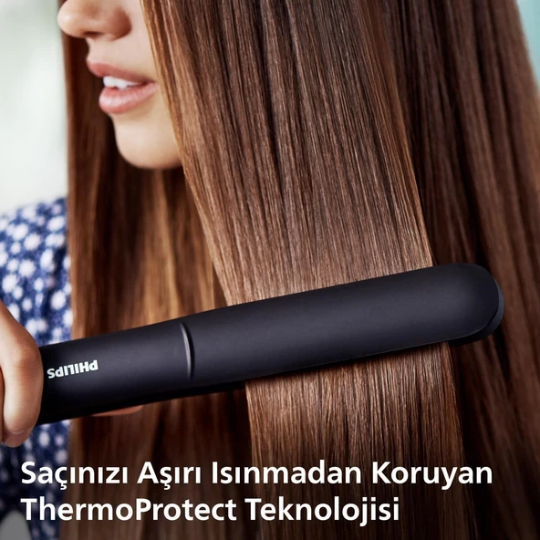 Philips BHS375/00 Essential ThermoProtect Keratin Katkılı Seramik Saç Düzleştirici - 3