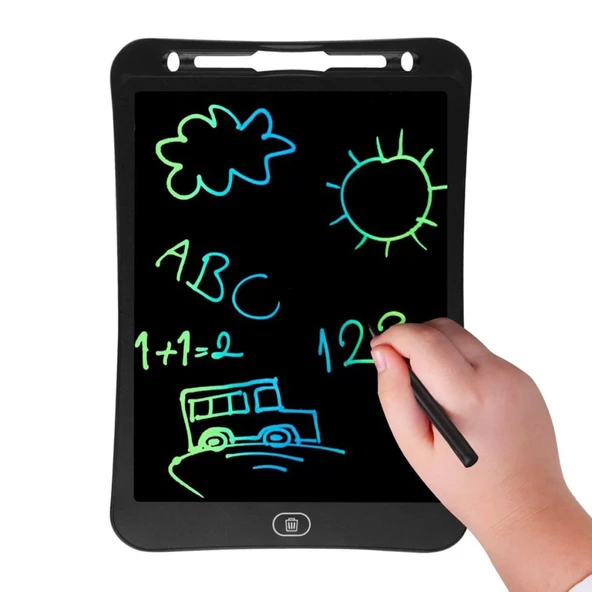 Nessiworld  LCD Dijital Renkli Çizim Tableti 12 İnç - Resim 5