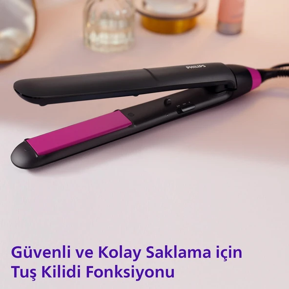 Philips BHS375/00 Essential ThermoProtect Keratin Katkılı Seramik Saç Düzleştirici - 8