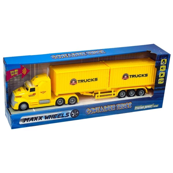 Nessiworld  Maxx Wheels 1:50 2 Dorseli Tır - 3