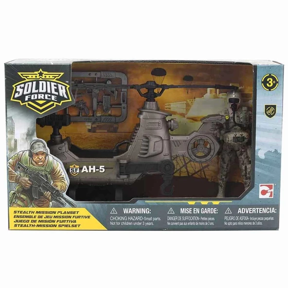 Nessiworld  Soldier Force Askeri Oyun Seti 45300 - Resim 4