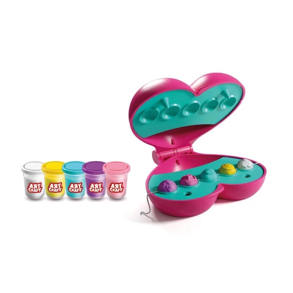 Nessiworld  03849 Takı Tasarla Hamur Seti 280 gr -Fentoys - Resim 4