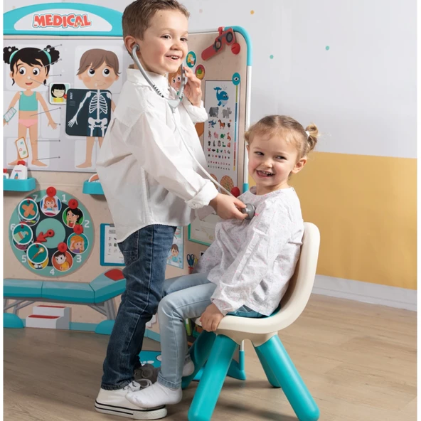 Nessiworld  Smoby Aksesuarlı Doktor Oyun Seti 7600340208 - Resim 5