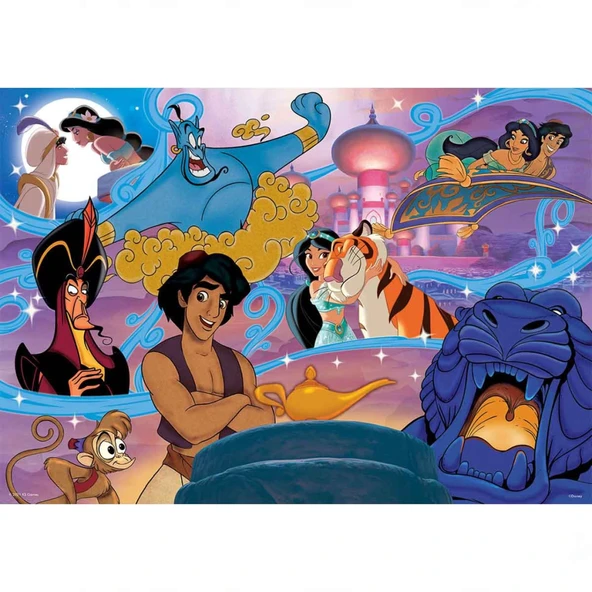 Nessiworld  KS Aladdin Puzzle 200 Parça - Resim 2