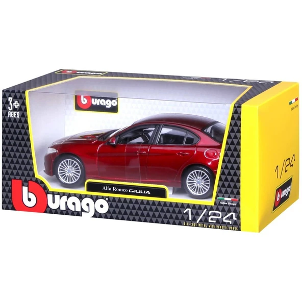 Nessiworld  Bburago 1:24 Alfa Romeo GIULIA Model Araba ürün görseli 1