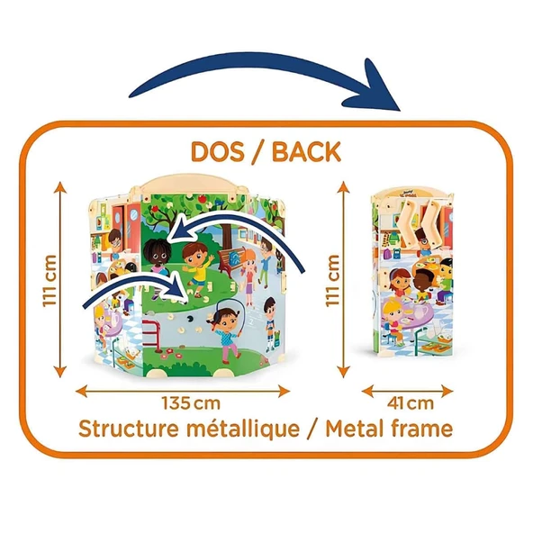 Nessiworld  Smoby Okul Sınıf Öğretmenlik Oyun Seti 7600380101 - 4