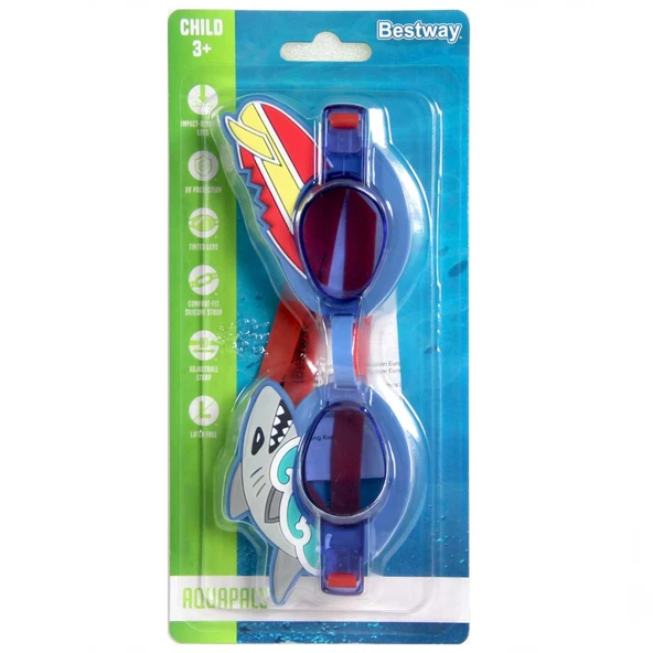 Nessiworld  Bestway Hydro Swim Deniz Gözlüğü 21080 - Resim 5