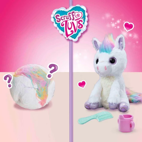 Nessiworld  Scruff A Luvs Anne ve Yavrusu Sürpriz Kutu CRU09000 - Resim 5