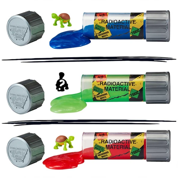 Nessiworld  Ninja Turtles Mutant Mutasyon Çamuru Sürpriz Paket TU807000 - Resim 2