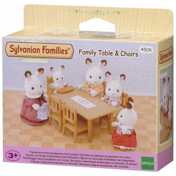 Nessiworld  Sylvanian Families Yemek Masası Seti 4506 - Resim 3