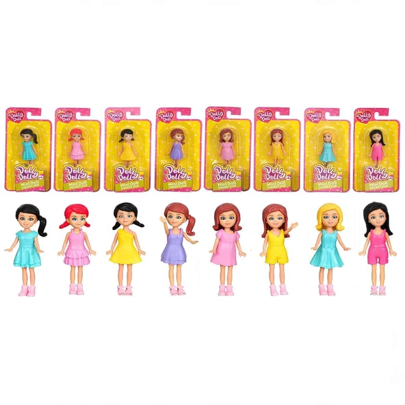 Nessiworld Dolly Doll Mini Bebek - Resim 4