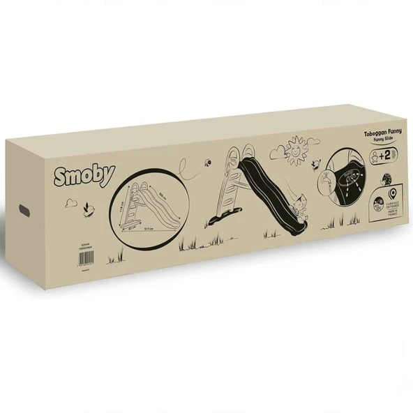 Nessiworld  Smoby Funny Kaydırak 7600820404 - Resim 5