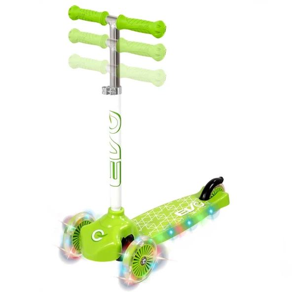 Nessiworld Evo 3 Tekerlekli Move'n Groove Işıklı Yeşil Scooter - Resim 4