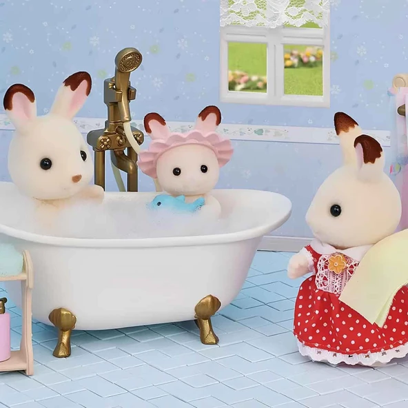 Nessiworld Sylvanian Families Banyo ve Duş Seti 5739 - 4