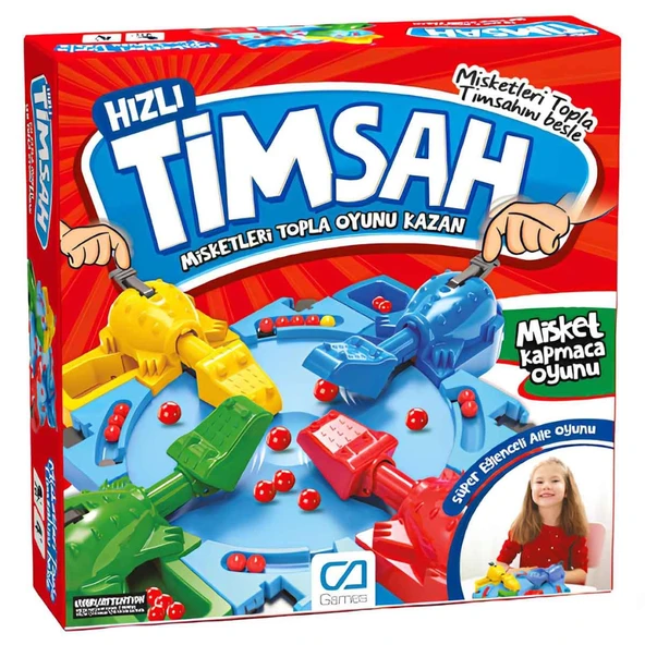 Nessiworld  Hızlı Timsah Misket Kapmaca Oyunu ürün görseli