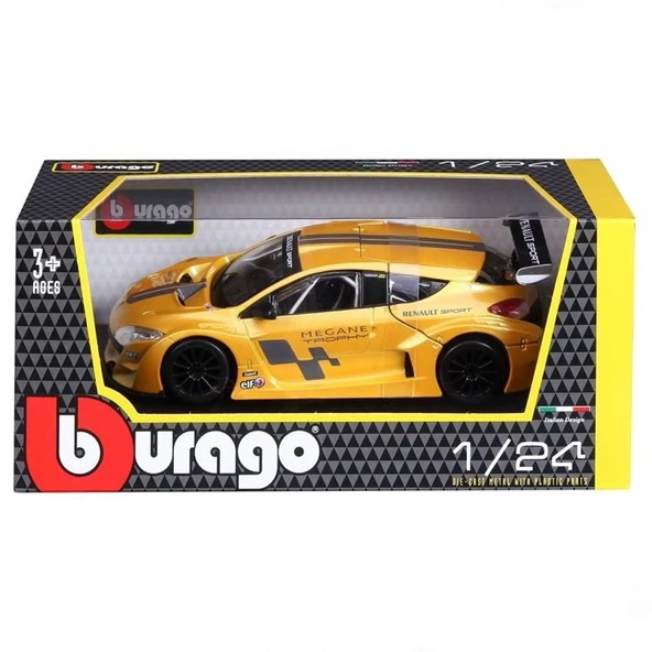 Nessiworld  Bburago 1:24 Renault Megane Trophy Model Araba - Resim 4