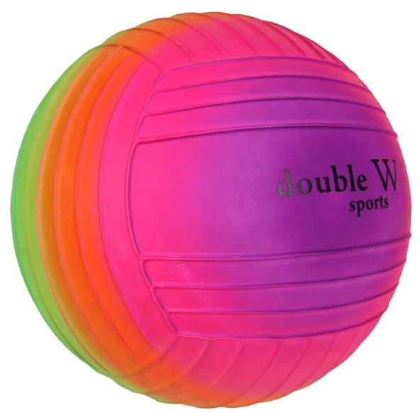 Nessiworld  DoubleWSportsGökkuşağıTırtıklıPVCTop23cm ürün görseli