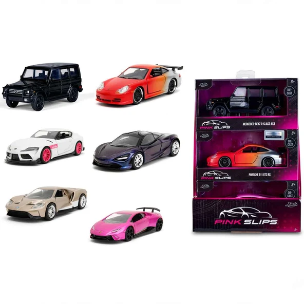 Nessiworld  Jada 1:32 Pink Slips Model Oto Display 253292000 ürün görseli