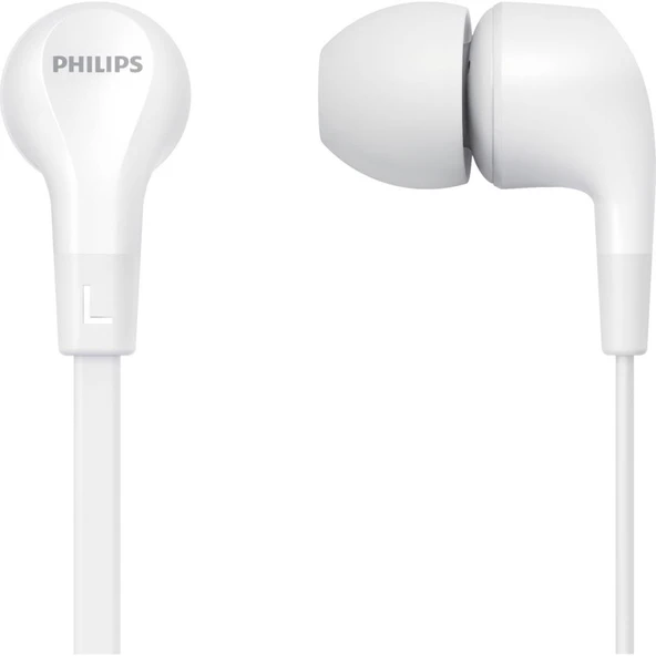 Philips TAE1105 Kablolu Kulak İçi Kulaklık (Mikrofonlu) Siyah