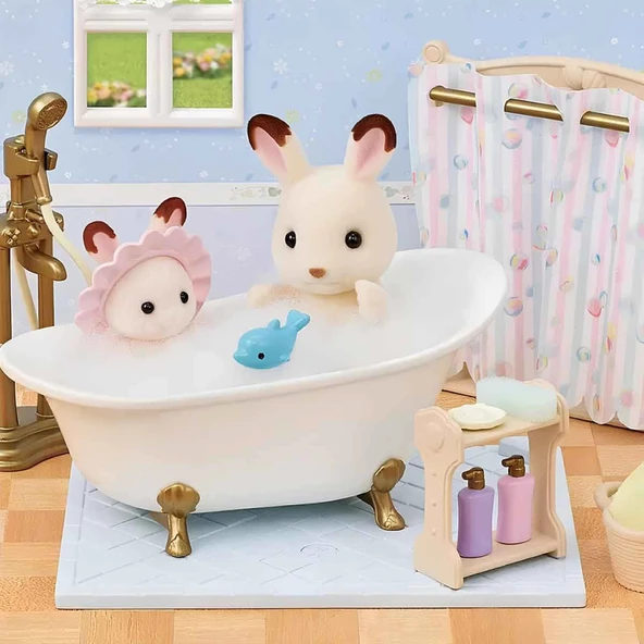 Nessiworld Sylvanian Families Banyo ve Duş Seti 5739 - 3