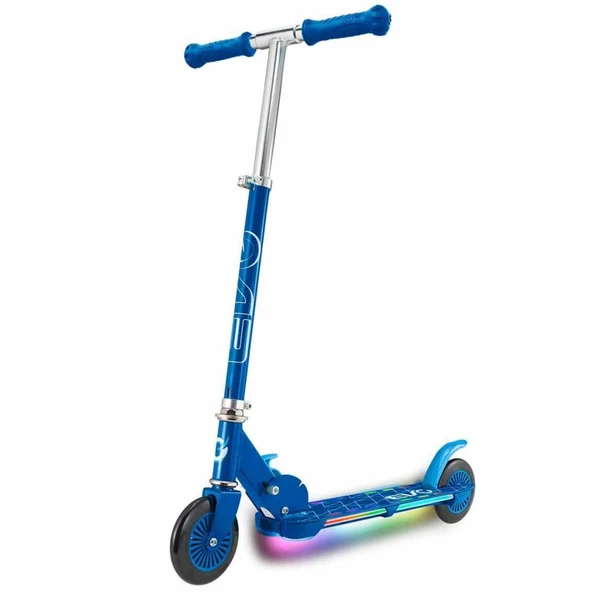 Nessiworld Evo 2 Tekerlekli Flash Işıklı Mavi Scooter