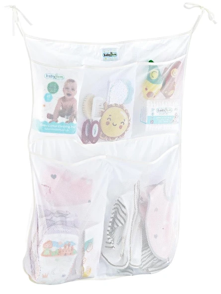 Nessiworld    Yatak Başı Organizer 555 Beyaz ürün görseli