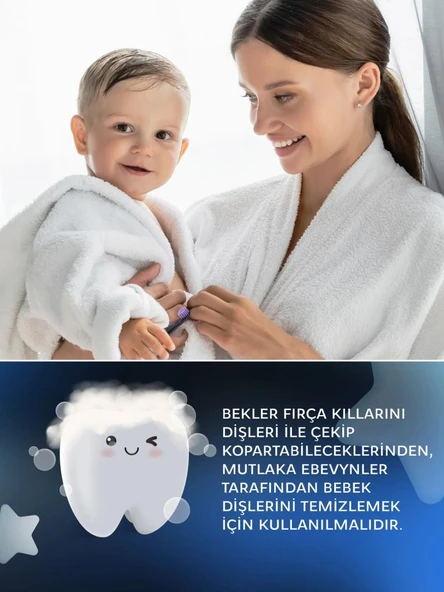 Nessiworld .Baby Neon Ekstra Soft Diş Fırçası 0-3 Yaş - 5