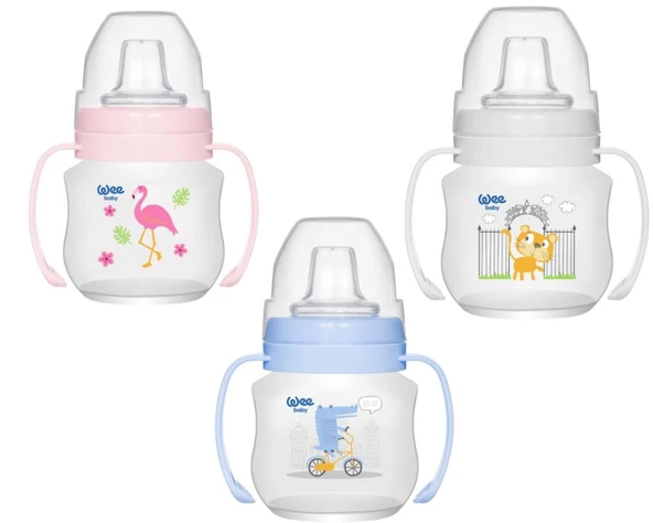 Nessiworld Wee Baby Akıtmaz Kulplu PP Antikolik Bardak 125 ml 753