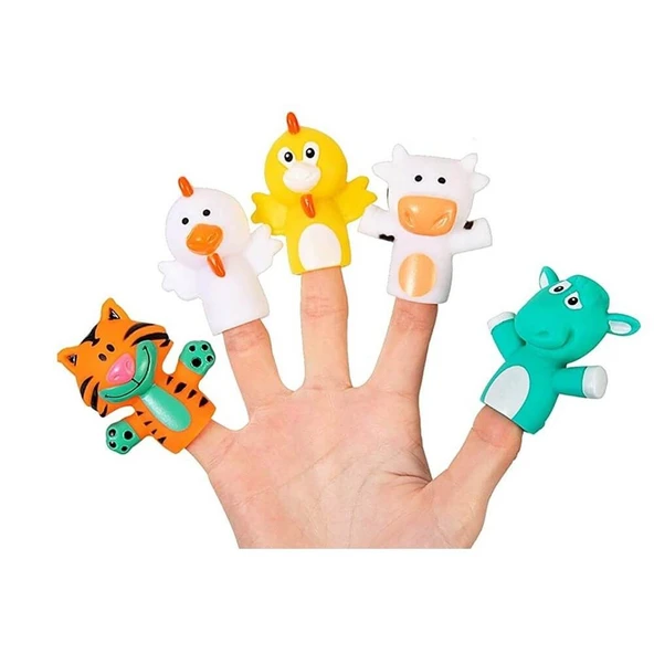 Nessiworld  Finger Puppet Hayvan Figürlü Parmak Kuklası - Resim 4
