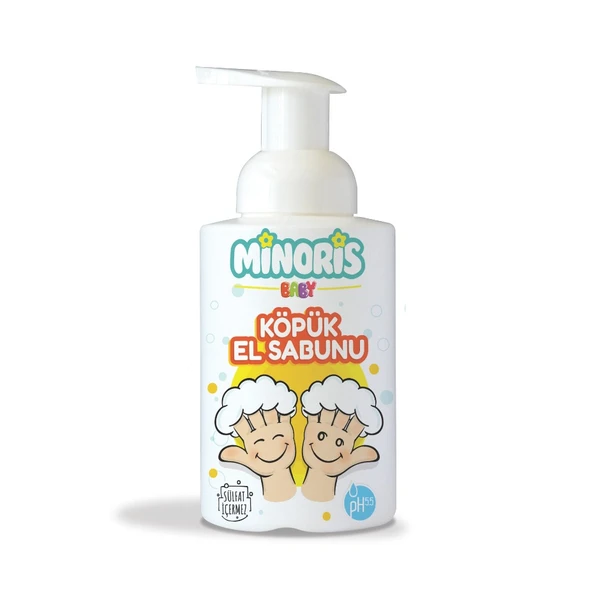 Nessiworld  Minoris Baby Organik Köpük El Sabunu 300ml ürün görseli