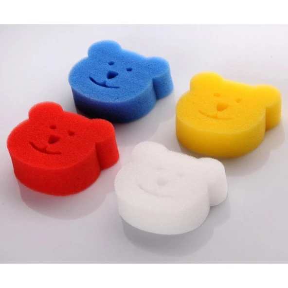 Nessiworld    Bebek Banyo Yıkama Süngeri 4lü ürün görseli