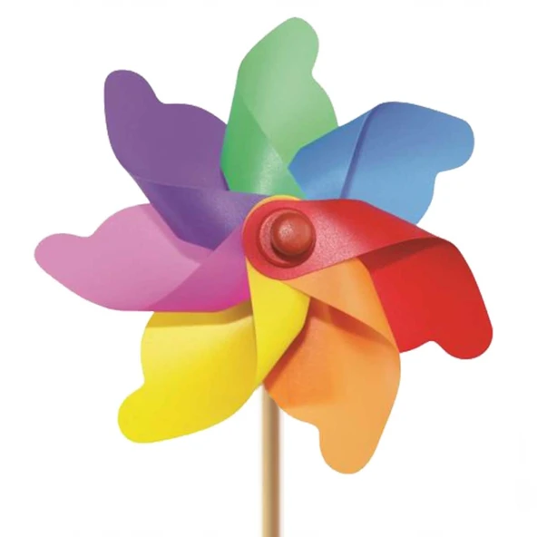 Nessiworld  7Kanat20cmGökKuşağıRüzgarGülü ürün görseli