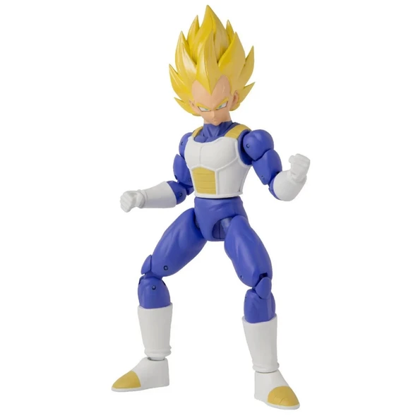 Nessiworld  Bandai Dragon Ball Super Saiyan Vegeta Poz Verilebilir Figür 16 cm - Resim 2