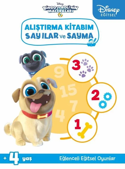 Nessiworld  Disney Eğitsel Bingo ve Roli'nin Maceraları Sayılar ve Sayma ürün görseli 1
