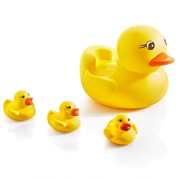 Nessiworld  Oppla Sevimli Vinil Ördek Ailesi Banyo Oyuncakları ürün görseli 1