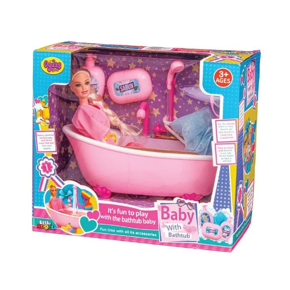 Nessiworld  Oydaş Küvette Duş Yapan Bebek 02605 - 5