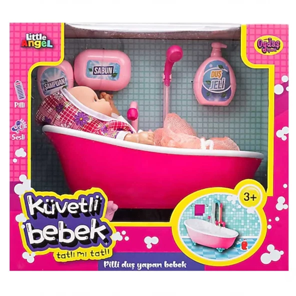Nessiworld  Oydaş Küvette Duş Yapan Bebek 02605 - 4