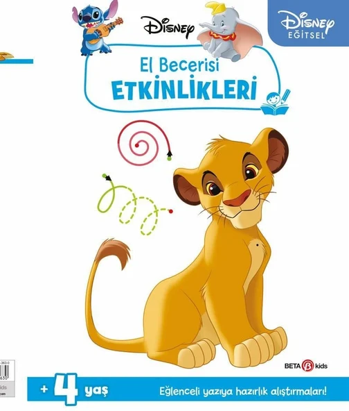 Nessiworld  Disney Eğitsel Simba El Becerisi Etkinlikleri Yazıya Hazırlık ürün görseli