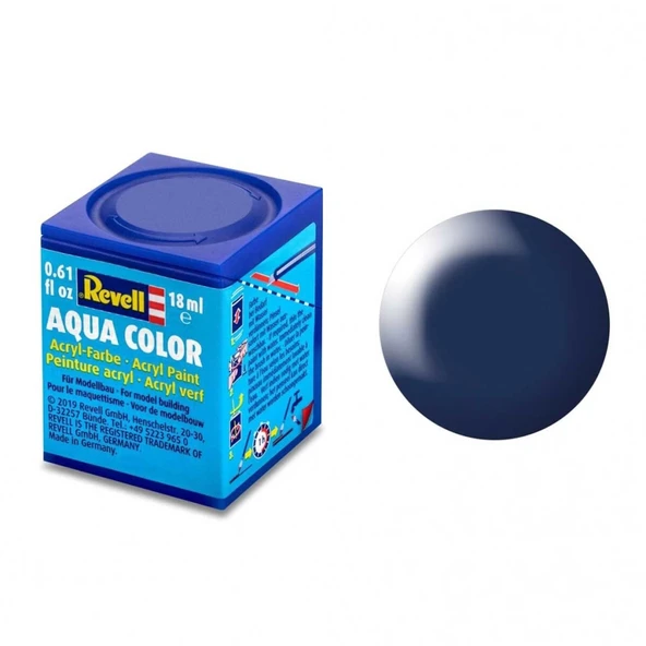Nessiworld  Revell 350 - Aqua Color Dark Blue - Silk Boya - 18 ml ürün görseli 1