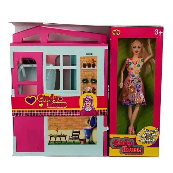 Nessiworld  Oydaş Cindy House Bebekli Oyun Evi 02617 - 2