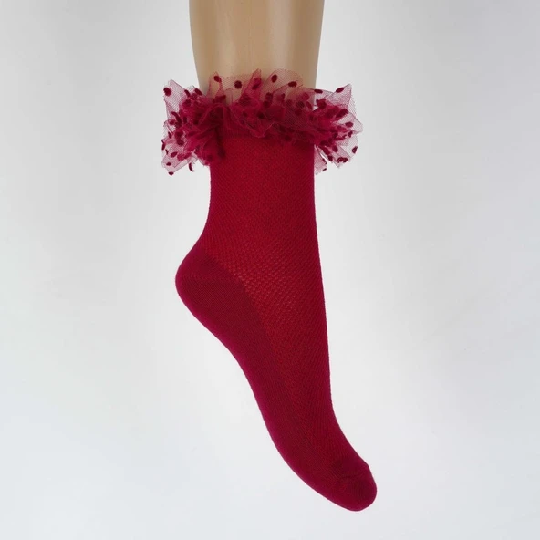 Nessiworld   Saren Aks. Kız Soket Çorap K22145 Asorti - Resim 2