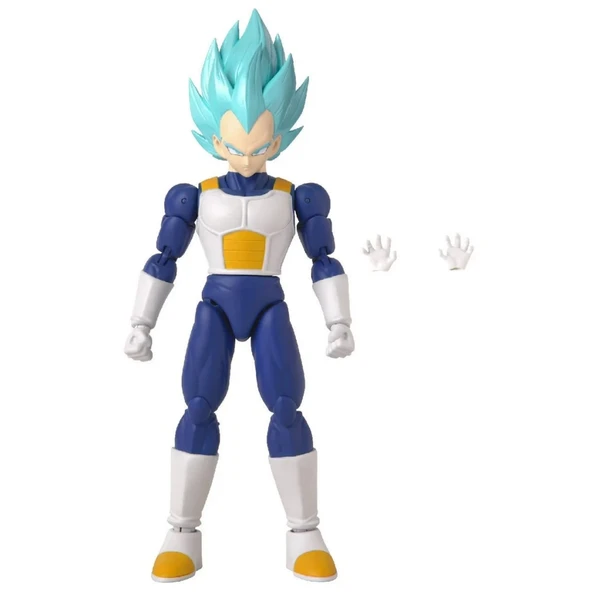 Nessiworld  Bandai Dragon Ball Super Saiyan Blue Vegeta Poz Verilebilir Figür 16 cm