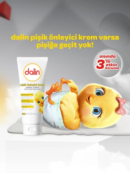 Nessiworld  Dalin Bebek Pişik Kremi 100 ml - 2
