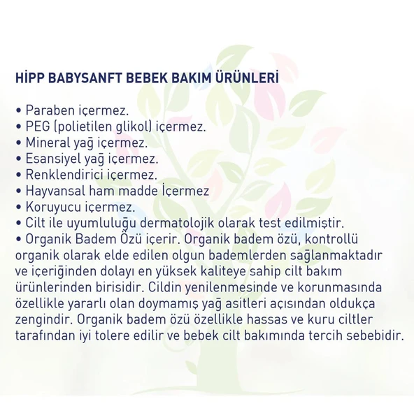 Nessiworld Hipp Çocuk Bakım Kremi 100 Gr - Resim 4