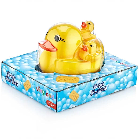 Nessiworld  Oppla Sevimli Vinil Ördek Ailesi Banyo Oyuncakları - Resim 2