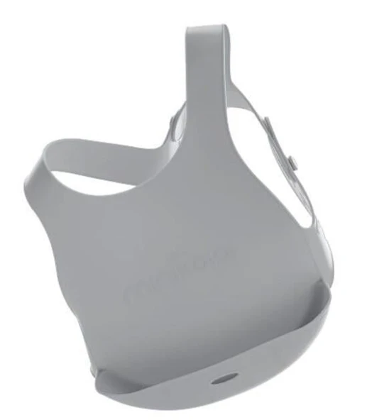 Nessiworld   Silikon Mama Önlüğü Powder Grey ürün görseli