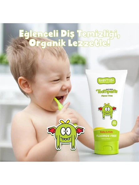 Nessiworld  Babyton Organik Doğal Natural Diş Macunu 50 Gr - Resim 5